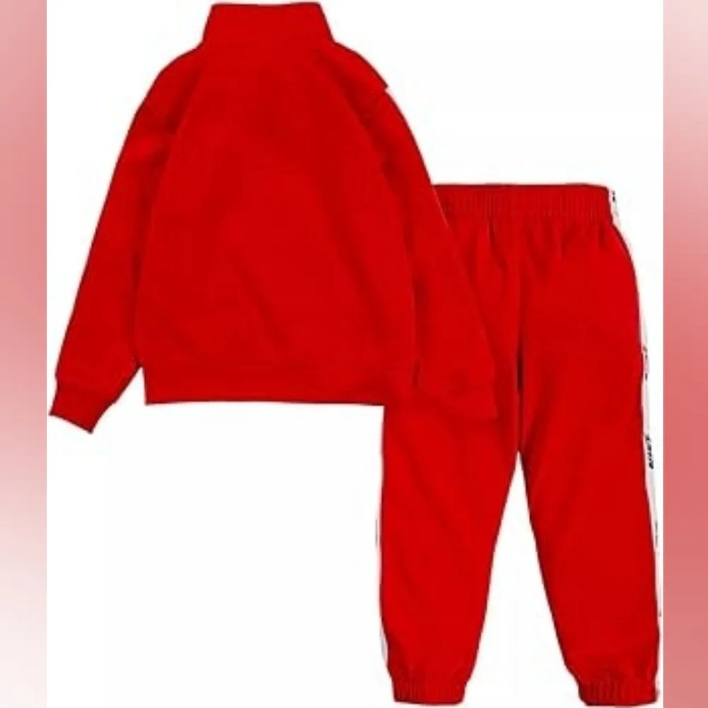 Nike Toddler Boys Logo Taping Full Zip Jacket and Pants 2 Piece Set 18M - Picture 3 of 12